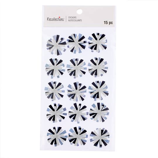 Glitter Pom Pom Dimensional Stickers by Recollections™